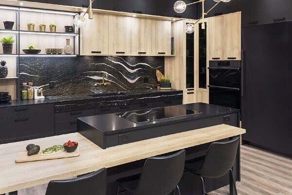 Black Modern Kitchen